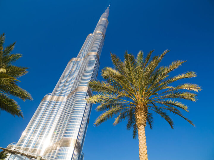 The 163-story Burj Khalifa in Dubai is currently the worldâ€™s tallest building. Photo by Kelly Shutstoc, via Shutterstock