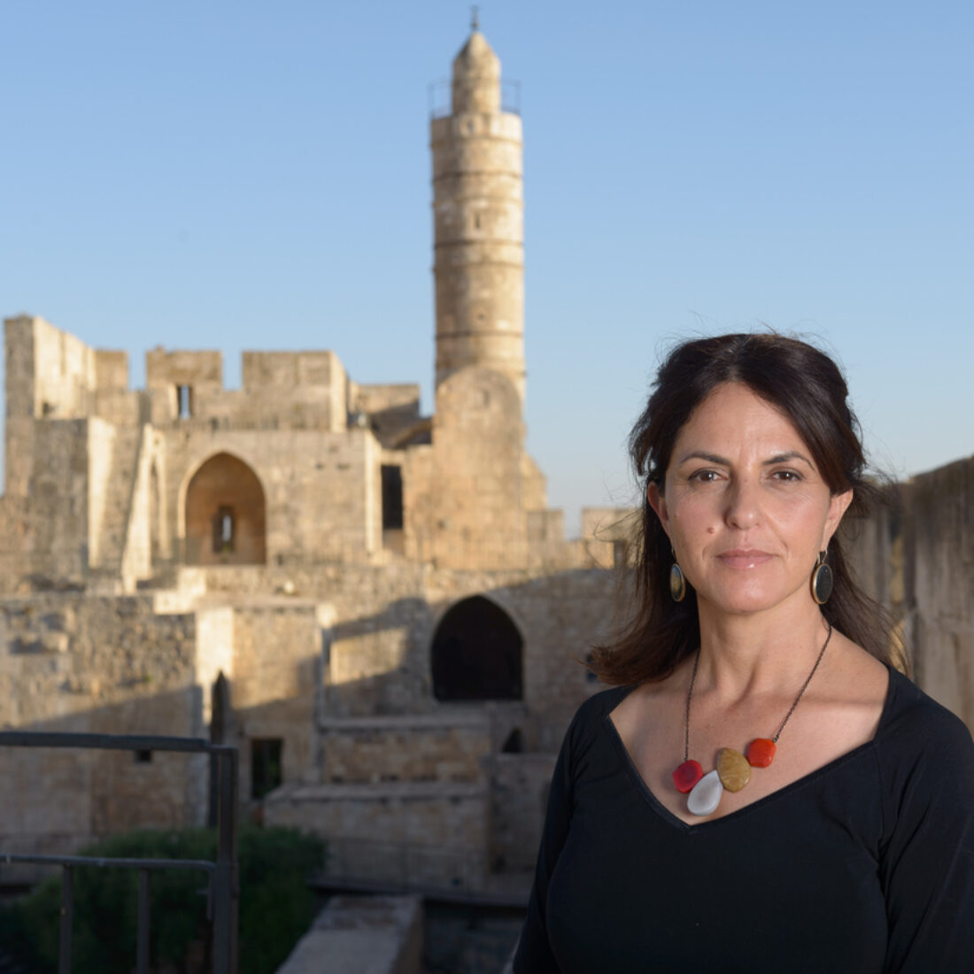 Tower of David Museum Director Eilat Lieber. Photo by Yuval Yosef