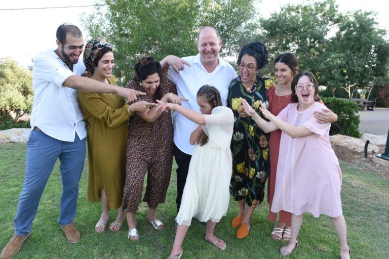 Foster family of girls with Down syndrome models inclusion and hope