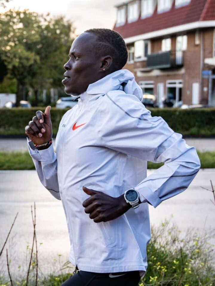 Lonah Chemtai Salpeter says running relaxes her mind and has enabled her to be exposed to different people and experiences. Photo courtesy of NN runningteam