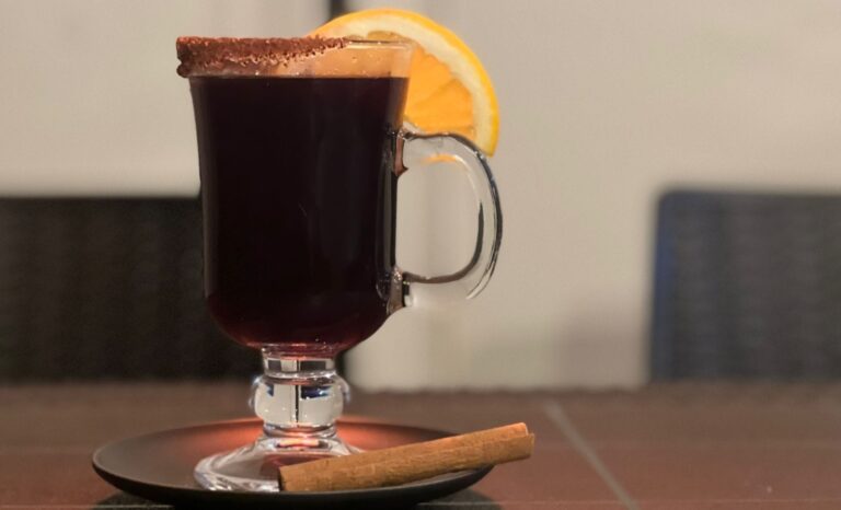In addition to beer, you can get mulled wine at Sheeta Brewery in Arad. Photo courtesy of Sheeta Brewery
