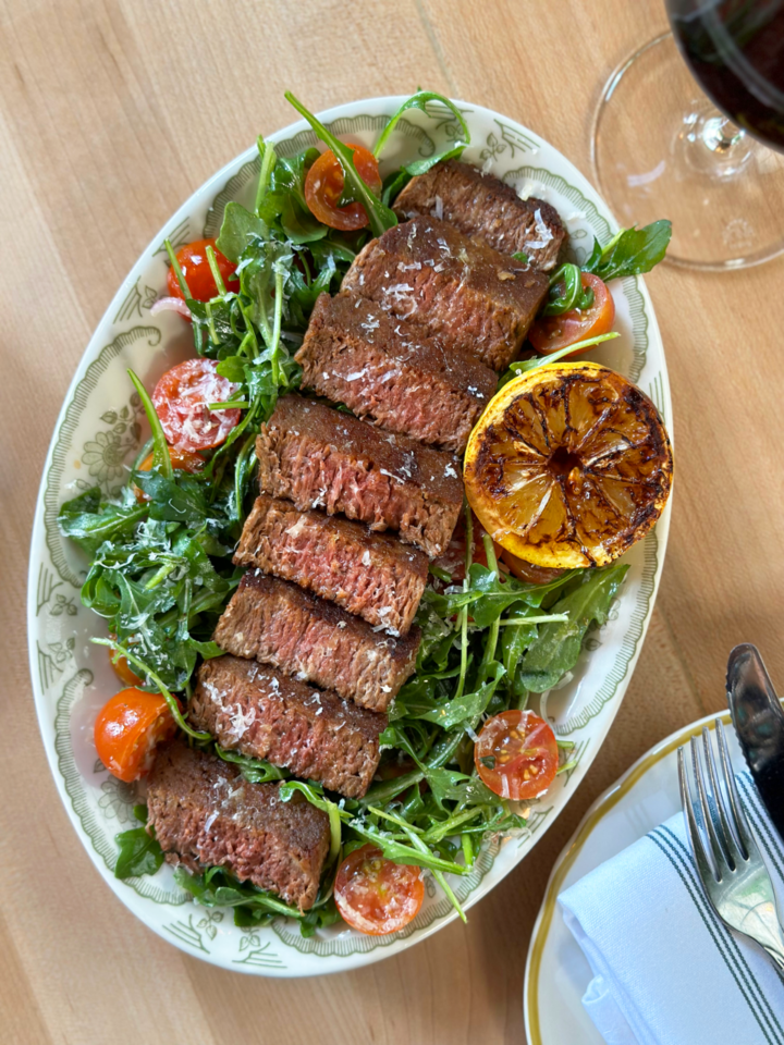 Chunk Foods' plant-based steak. Photo by Chunk Foods
