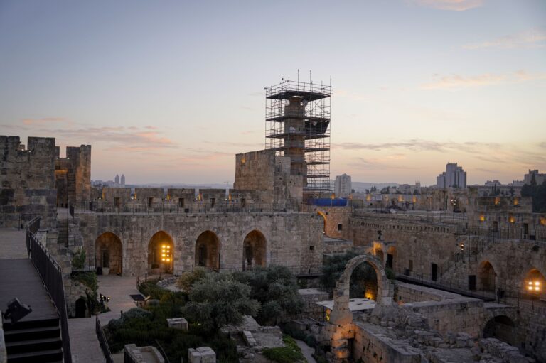 Jerusalem’s ancient Tower of David gets a high-tech makeover