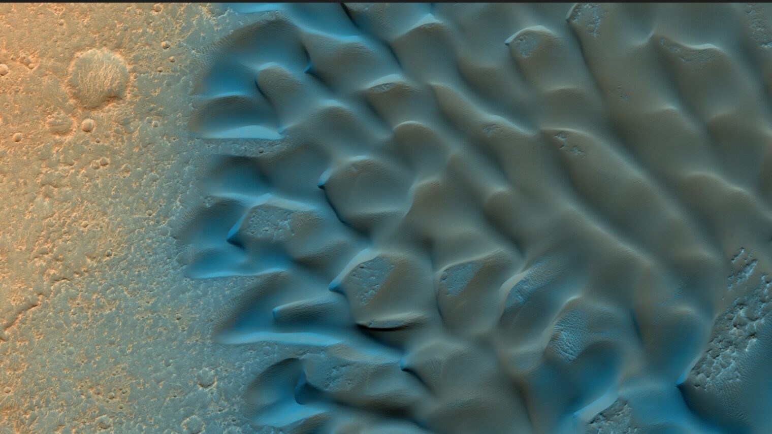 “Dunes of Cerberus Region on Mars” © Leo Shatz