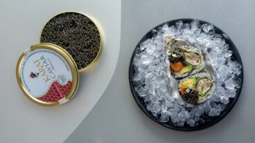A caviar roll. Photo by Asaf Karela