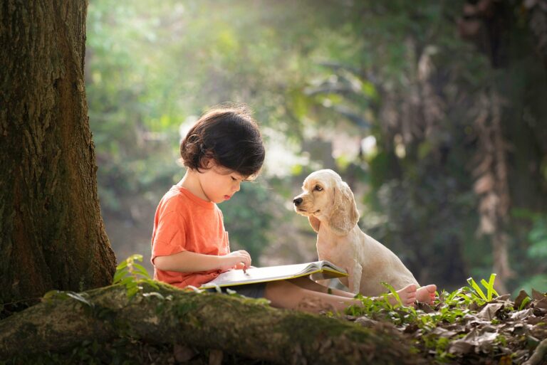 Study shows dogs aid kidsâ€™ reading