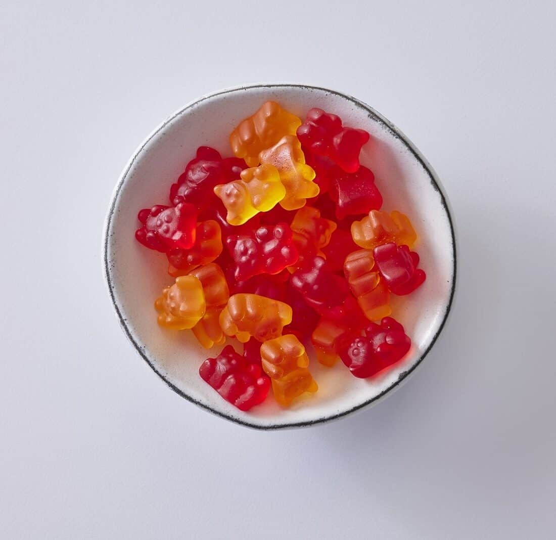 CarobWay introduced its low-glycemic sweetener to the industry in gummy bears and energy bars. Photo courtesy of CarobWay