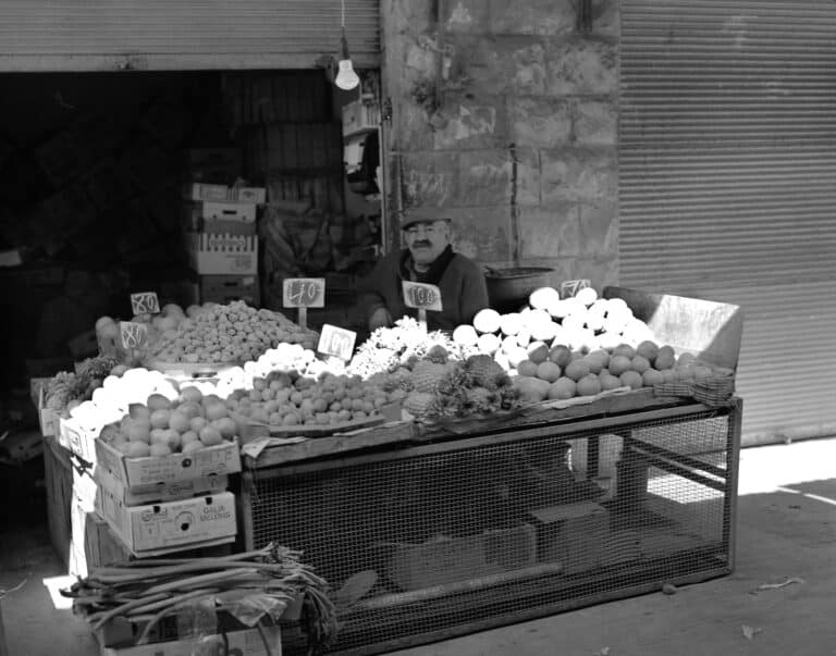100 years of photographs at Machane Yehuda market