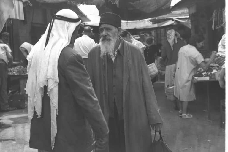 100 years of photographs at Machane Yehuda market