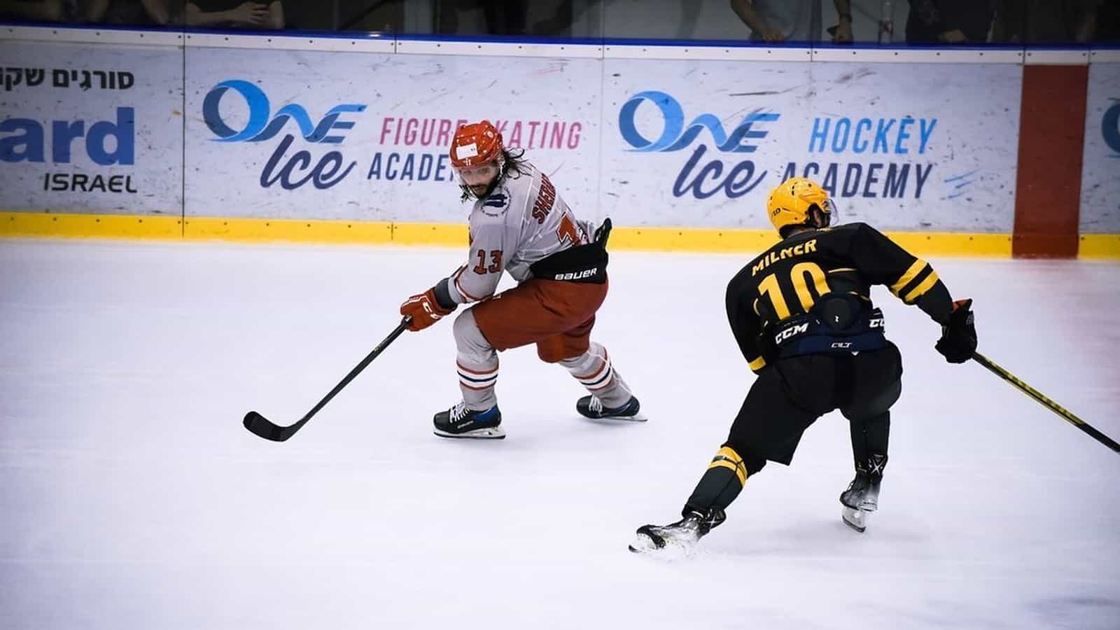 Ice hockey players from abroad glide into Israel - ISRAEL21c