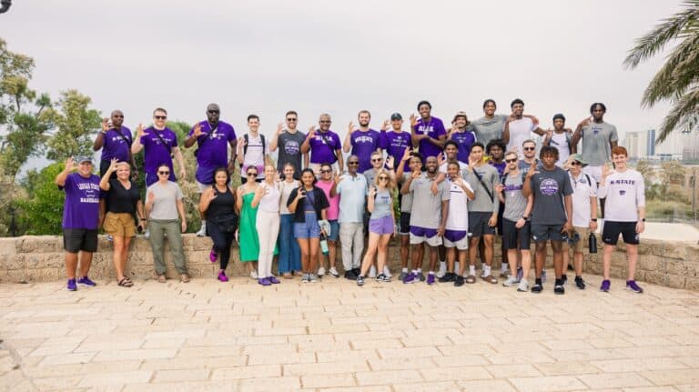 Top college basketball teams bounce into Israel