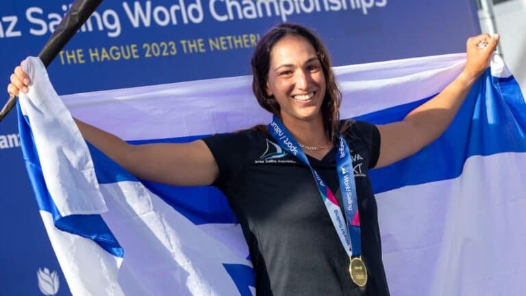 Israeli women nab world windsurfing medals