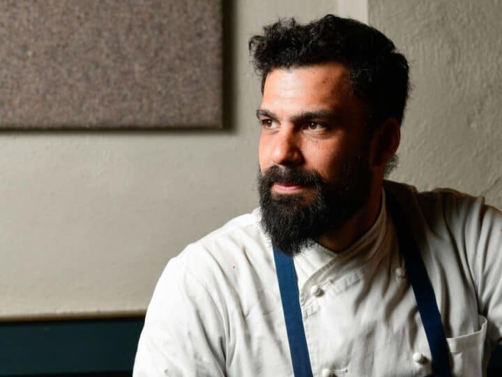 Nadav Greenberg, executive chef of Shmoné in Manhattan’s West Village. Photo by Max Flatow