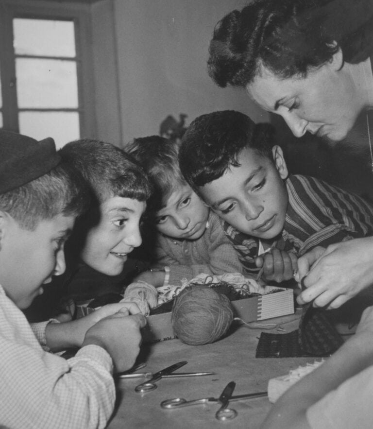 Vintage back-to-school photos from Israel’s past