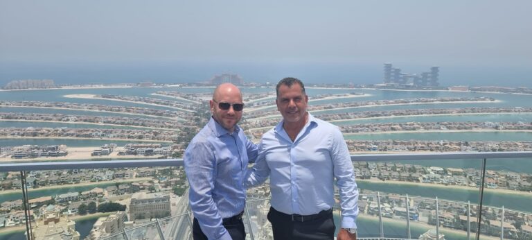Rami Navarro and Brian Steinberger of Builtup Ventures, Dubai. Image credit: Builtup