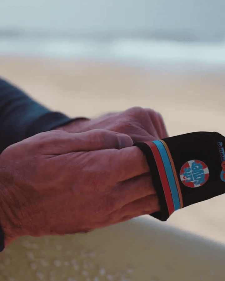 Neomareâ€™s LifeSaver wristband is meant to keep swimmers in danger afloat until help arrives. Photo: screenshot