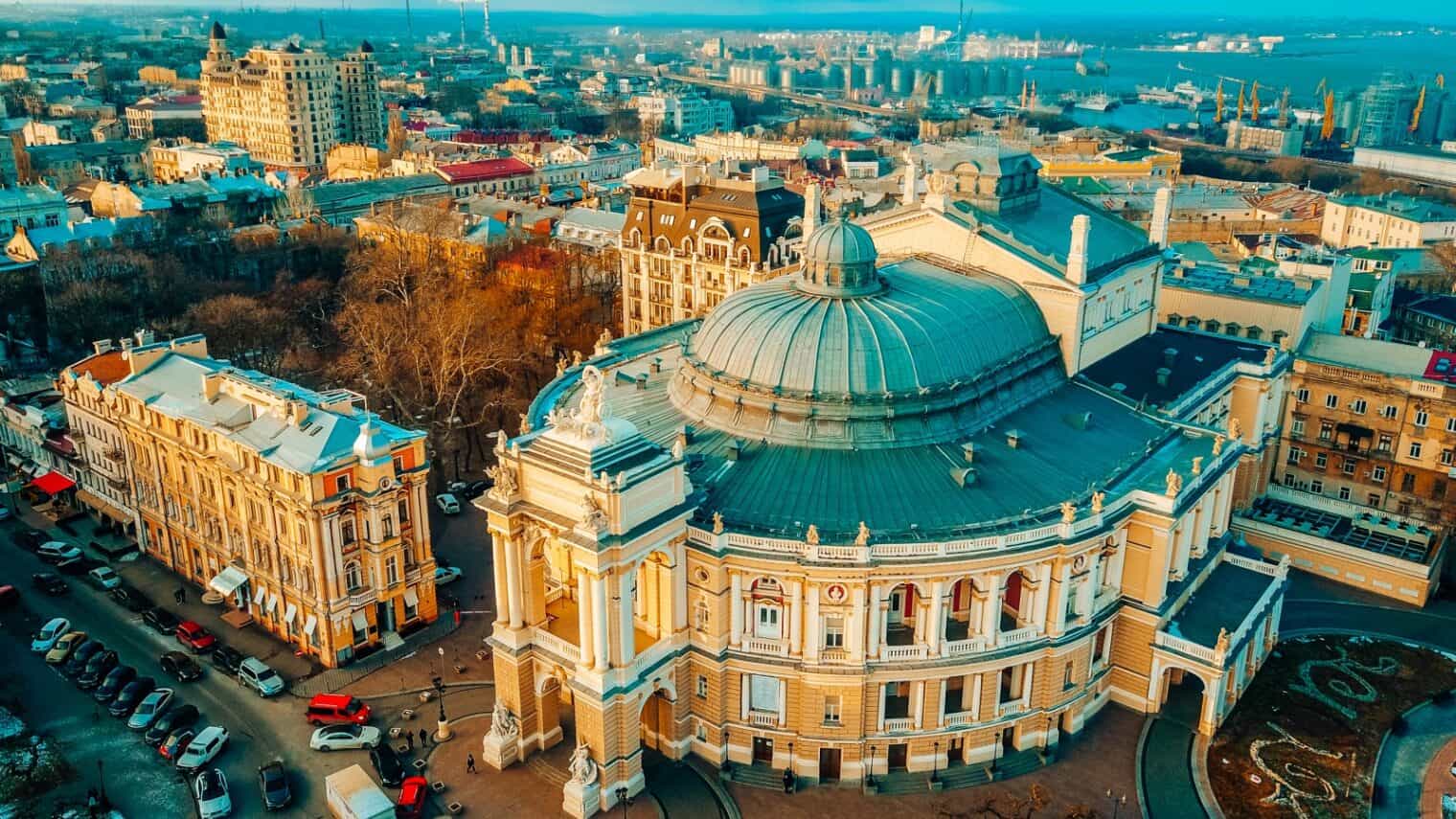 The roofs of Odessa. Photo by Hrecheniuk Oleksii via Shutterstock.com