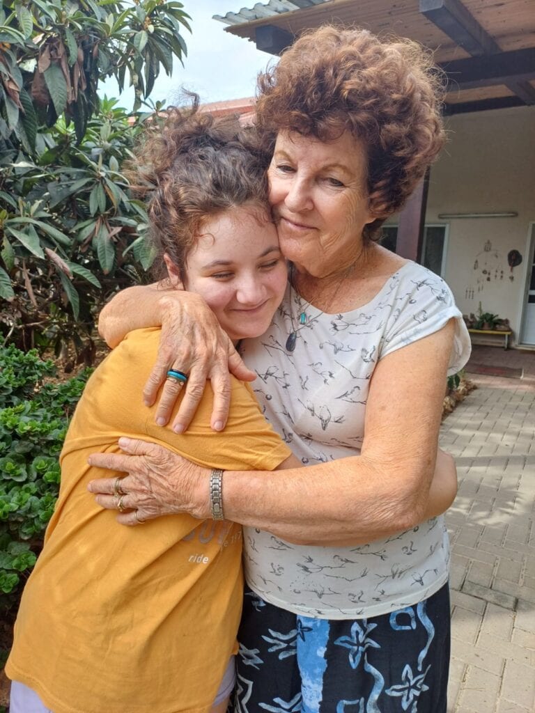 Carmela Dan, 80, and her granddaughter Noya, 13, were kidnapped and murdered by Hamas. Photo courtesy of Dan family