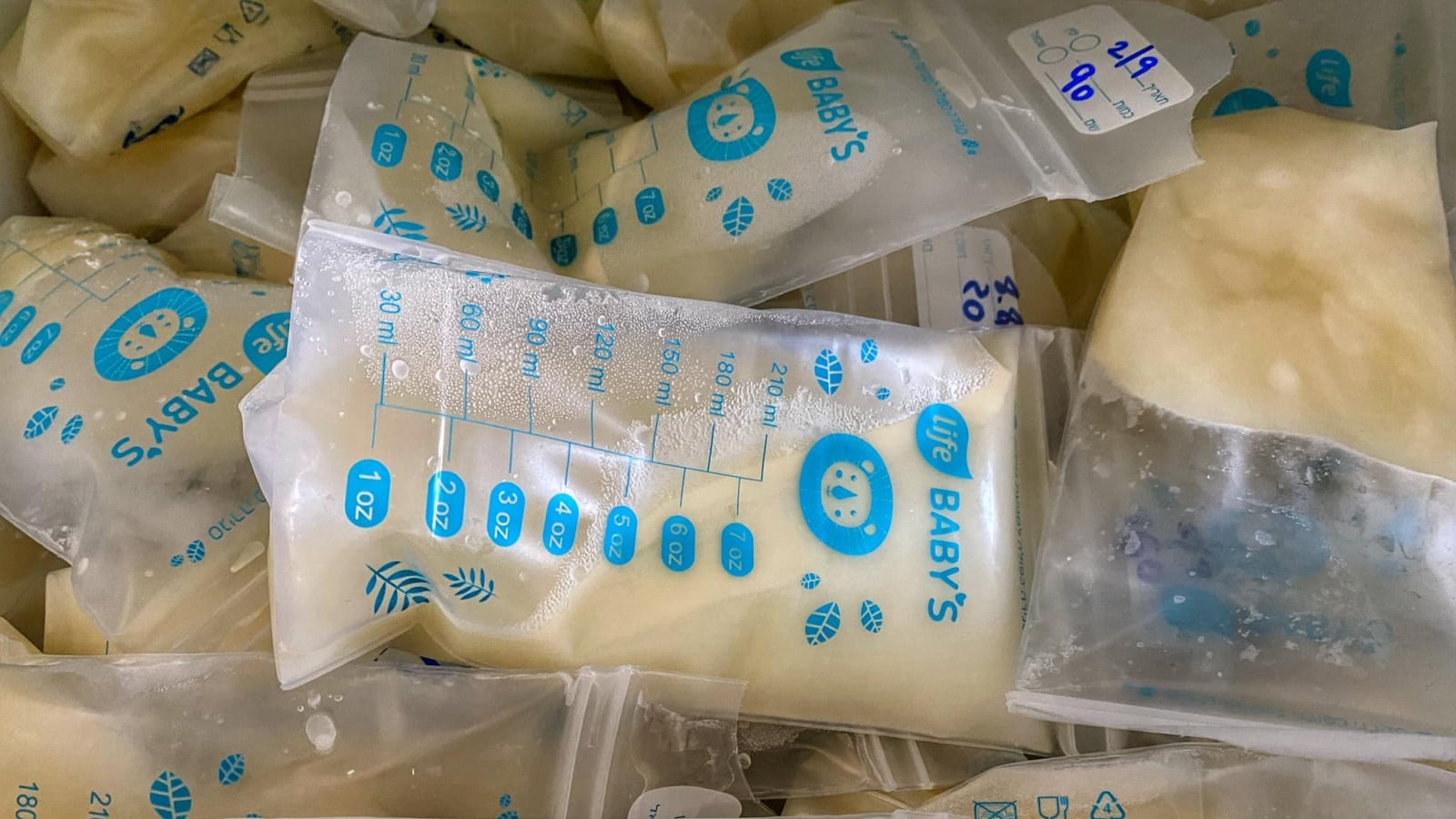 Dr. Yasmin Farhadian donated all her frozen breastmilk for infants whose mothers were killed or injured in the Hamas attacks of October 7, 2023. Photo courtesy of Dr. Farhadian