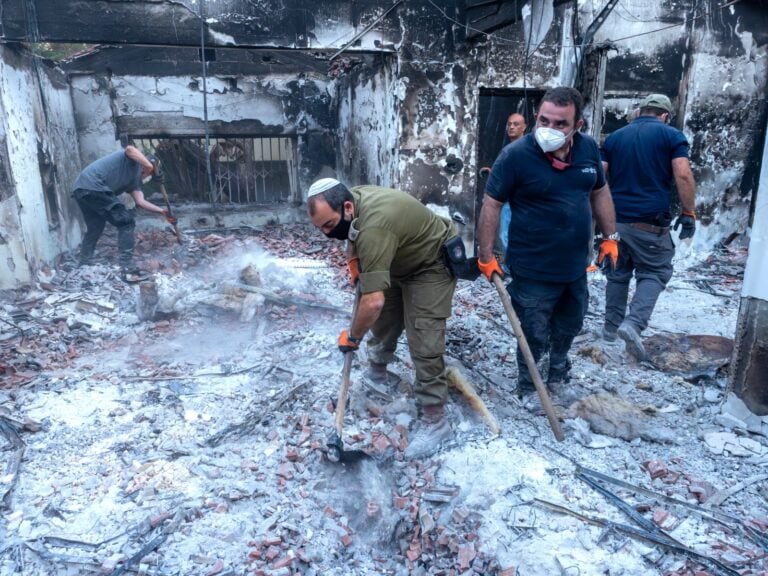 Archeologists aid search for human remains of Hamas attacks