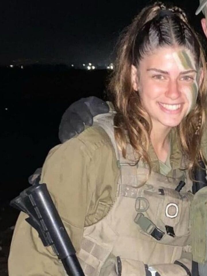 Sgt. Eden Alon Levy, left, and Lt. Eden Nimri fell in the October 7 Hamas attacks while saving fellow soldiers. Photo of Levy courtesy of family; photo of Nimri from Israel Swimming Association