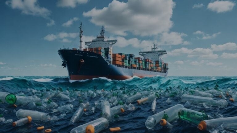 Microplastics are polluting the oceans. Concept photo courtesy of Capsule Minimal via Israel21c