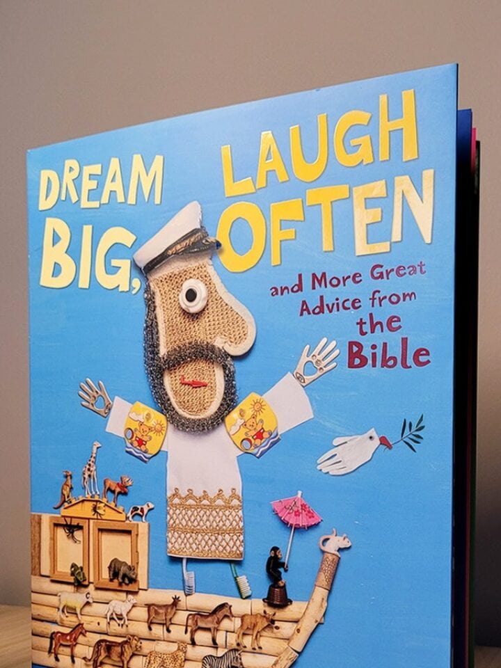 A sampling from Hanoch Pivenâ€™s new book, Dream Big, Laugh Often and More Great Advice from The Bible. Photo courtesy of Farrar Straus Giroux Books for Young Readers
