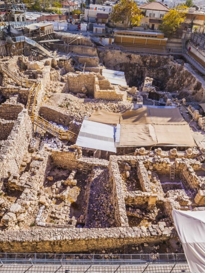 Excavations at the City of David. Photo by Kobi Harati/City of David