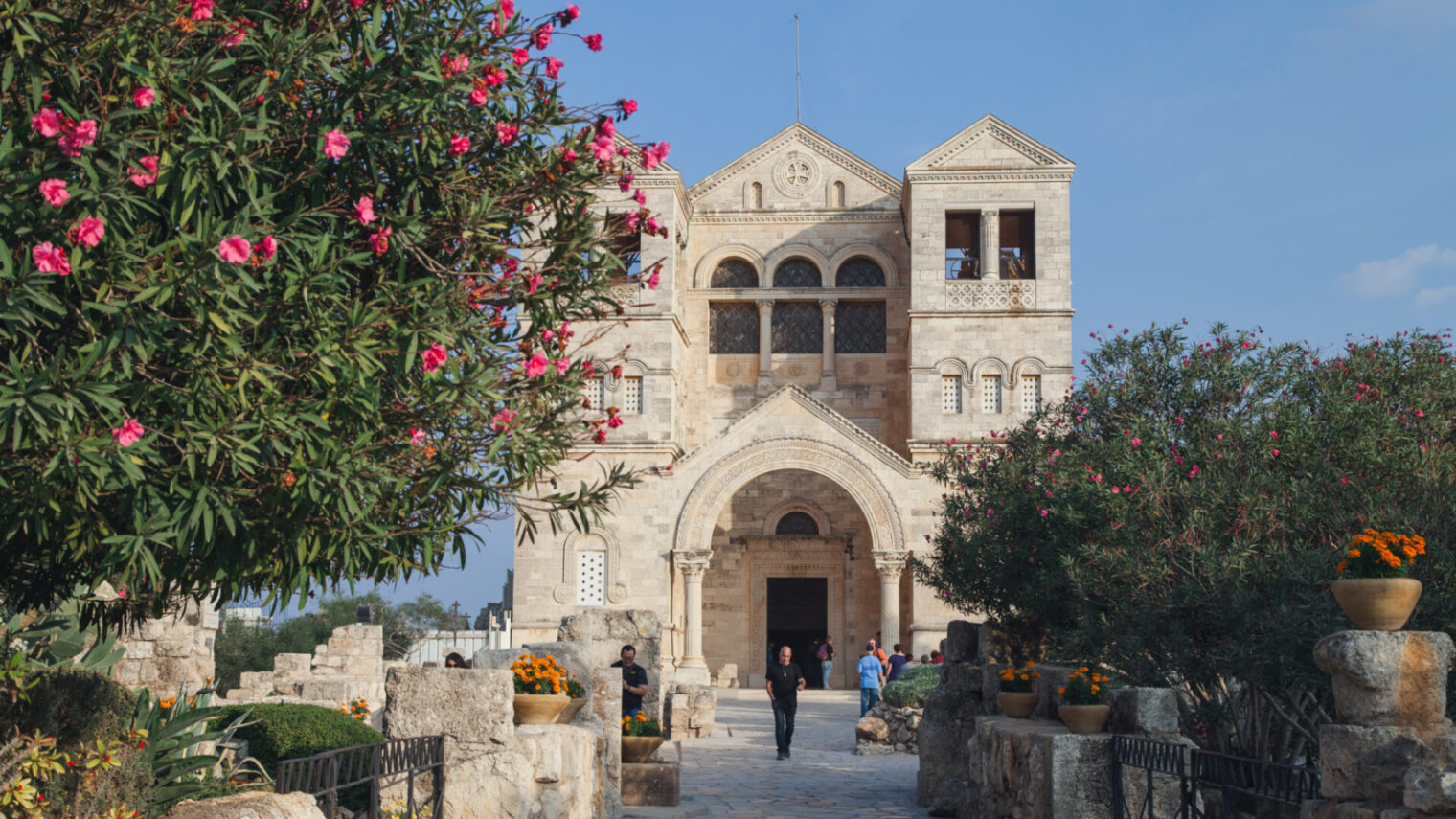 The Church of the Transfiguration at Mount Tabor. Photo by Zuza Rozanska, Shutterstock