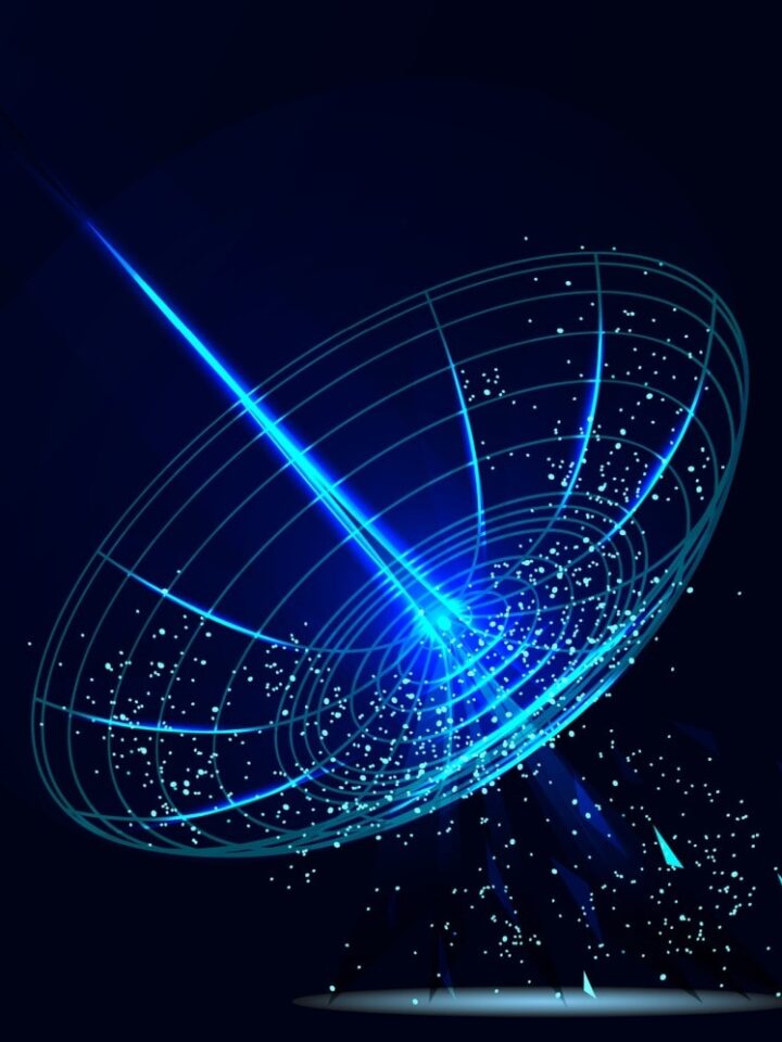 A radio signal propagates waves in space. Photo by Irina Shi via Shutterstock.com