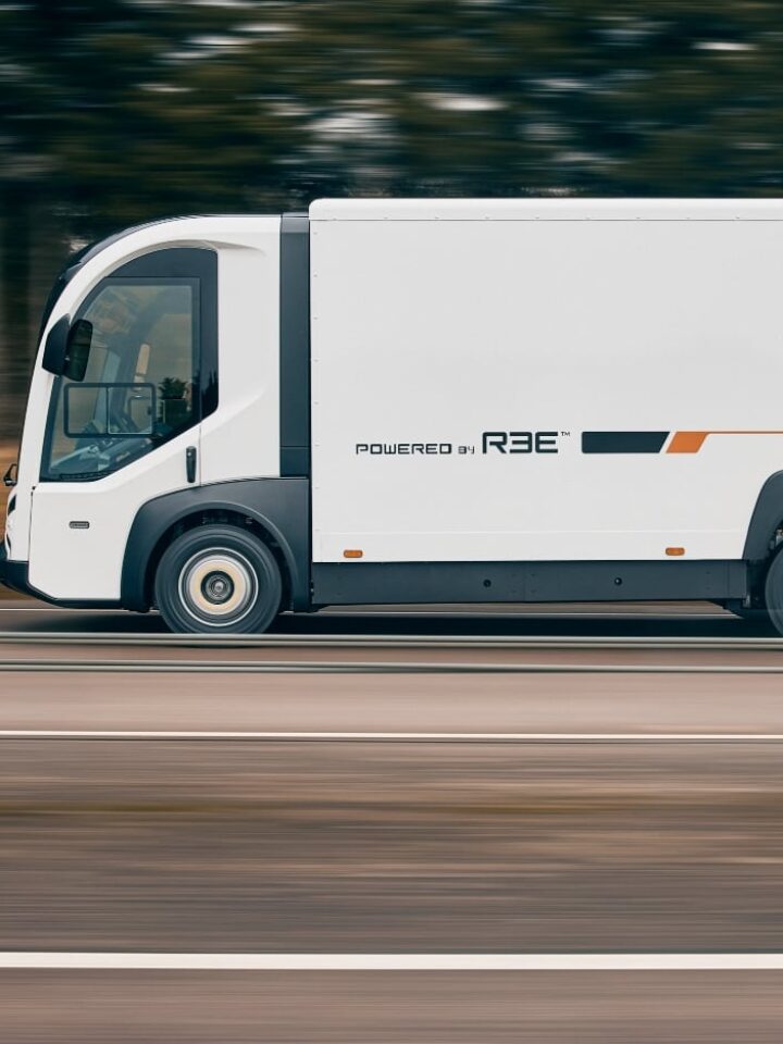 The REE P7-C demo truck. Photo courtesy of REE Automotive