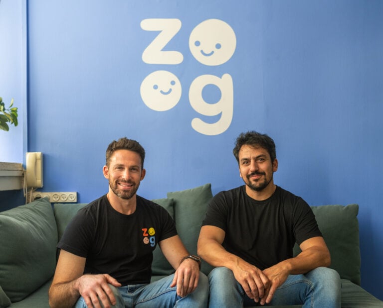 Zoog founders Yoav Oren, left, and Matan Guttman. Photo courtesy of Zoog