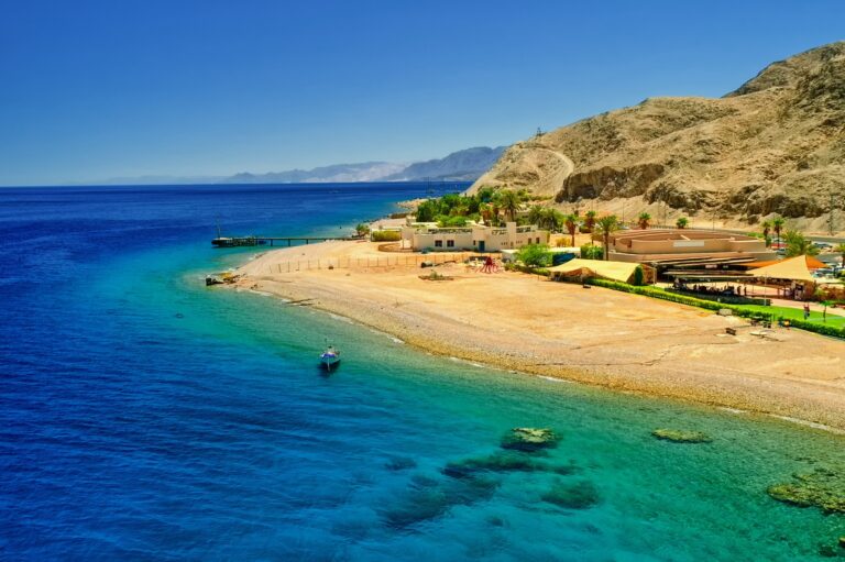 A beach at the Red Sea. Photo by Boris Stroujko via Shutterstock.com
