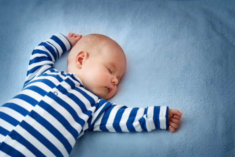 Sleeping on your back is great for infants, but adults tend to snore. Photo by LeManna via Shutterstock.com