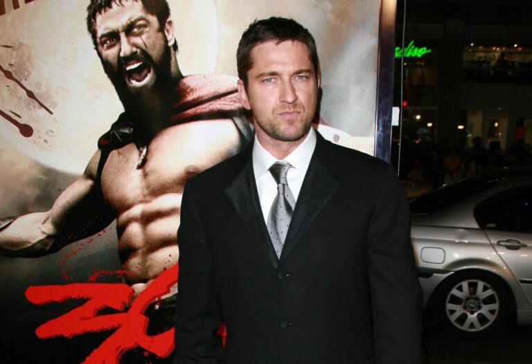 Gerard Butler at the Los Angeles premiere of 300 in Hollywood, 2007. Photo by S. Bukley via Shutterstock.com