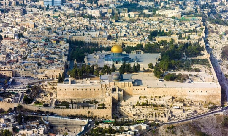 Panoramic view of the Temple Mount. Photo by Aynur Mammadov via Shutterstock.com