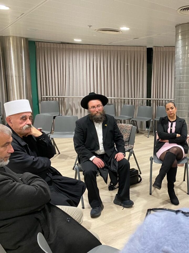 Religious leaders meet for coexistence workshops. Photo courtesy of Haifa University