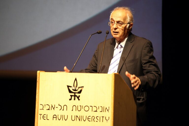 Prof. David Menashri. Photo courtesy of the Maccabim Foundation