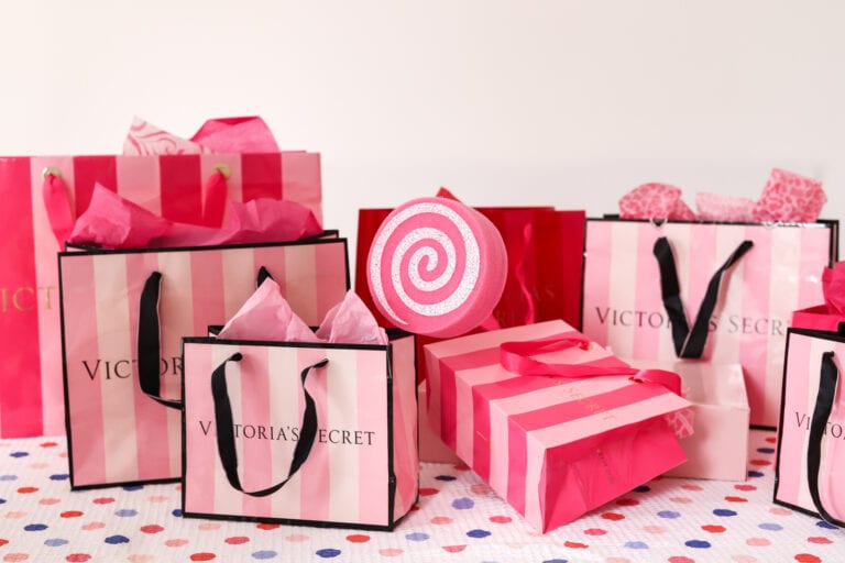 Shopping bags from Victoria's Secret. Photo by Yuliya Machulan via Shutterstock.com