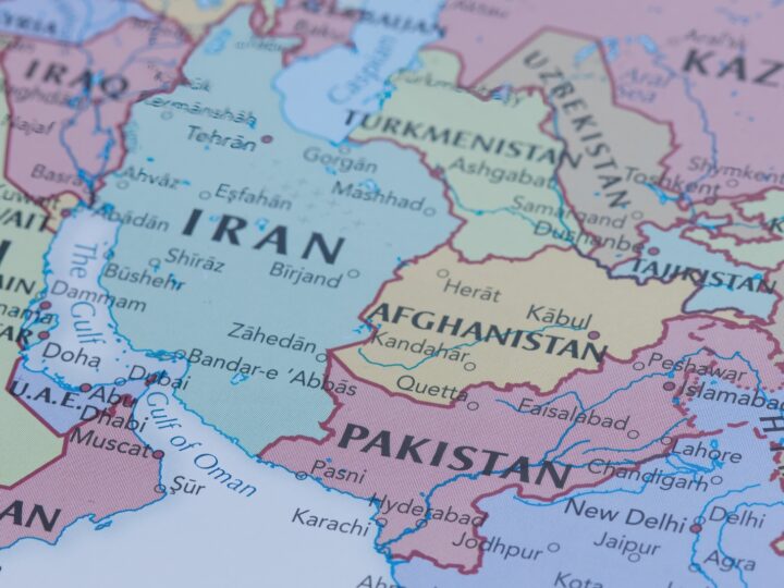 Iran: once an Israeli friend, now a foe. Map image by Below the Sky via Shutterstock.com