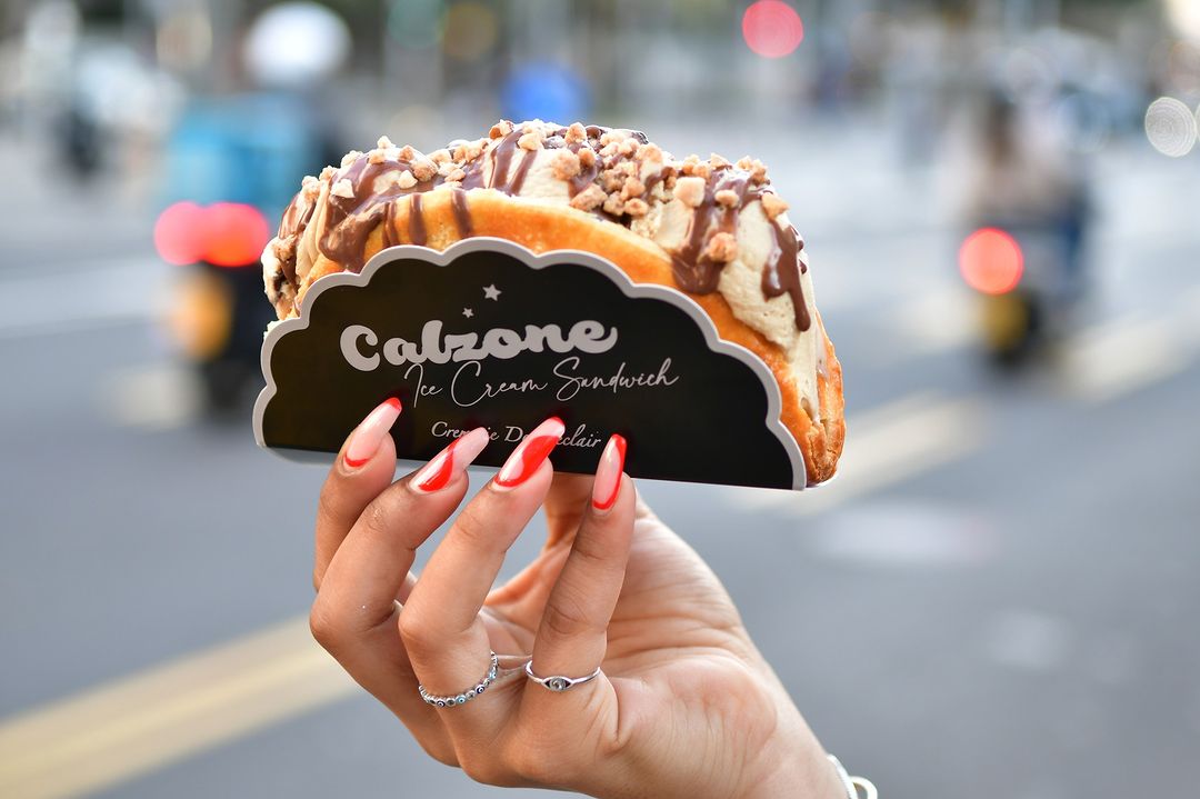 Ice cream in a luna park of tastes is served at Cremerie De L’éclair. Photo from the chain’s Instagram page