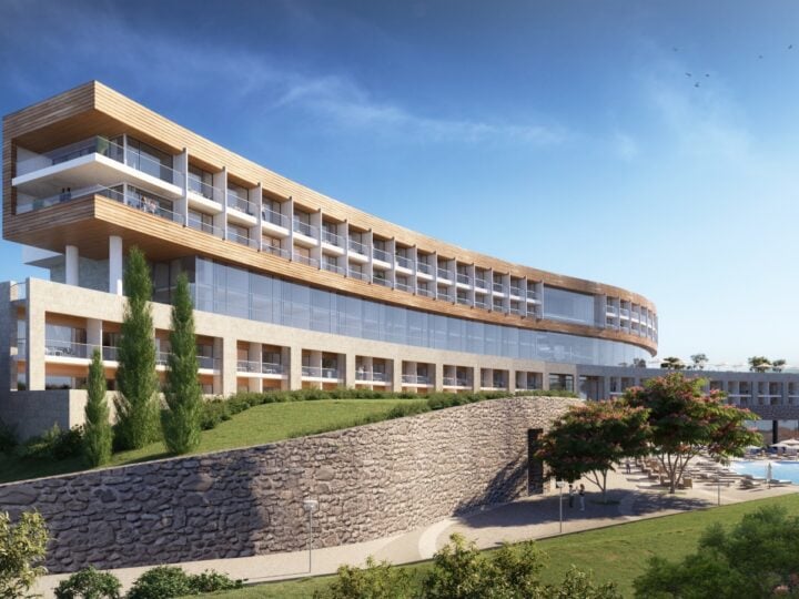 David’s Harp Galilee Resort Hotel in the Jordan Valley is one of several new hotels opening in Israel during wartime. Photo courtesy of Miloslavsky Architects